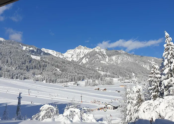 Apartment Einzigartig, Bergblick, Erholung Pur, Komfort, Balkon, Wohnzimmer, 2 Schlafzimmer, Ruhig *